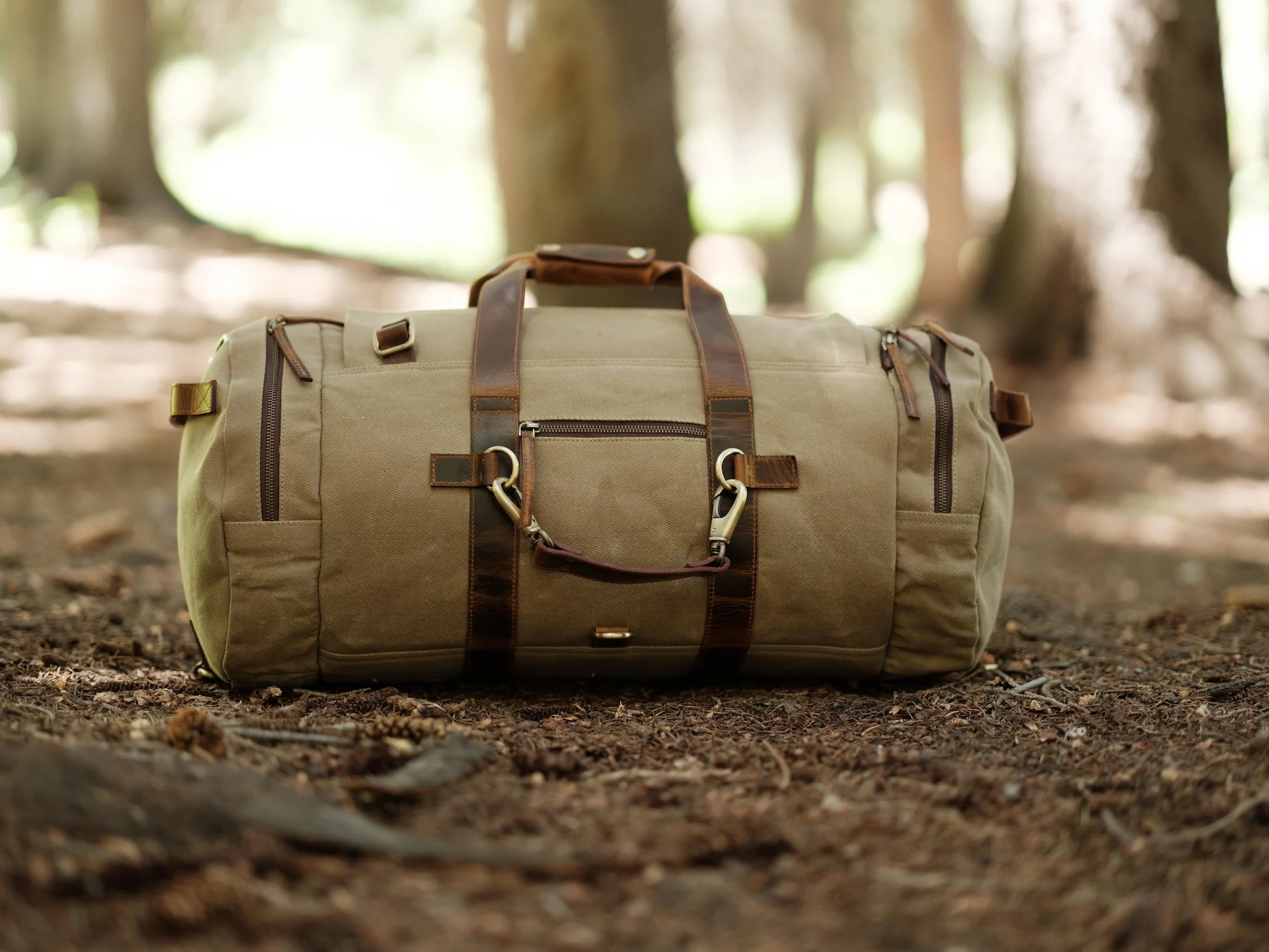 55L Nomad Canvas Duffel - Image 10