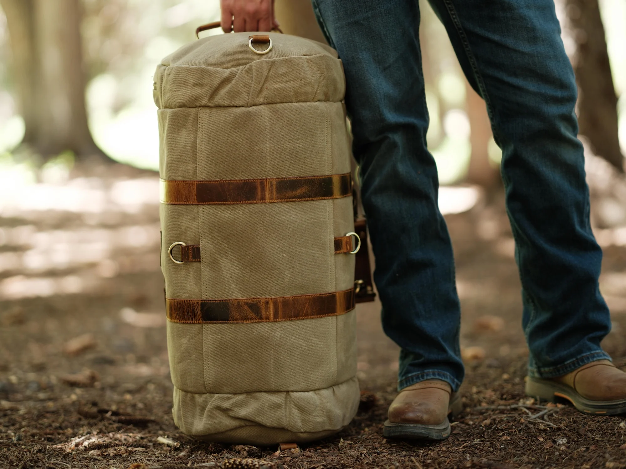 55L Nomad Canvas Duffel - Image 11