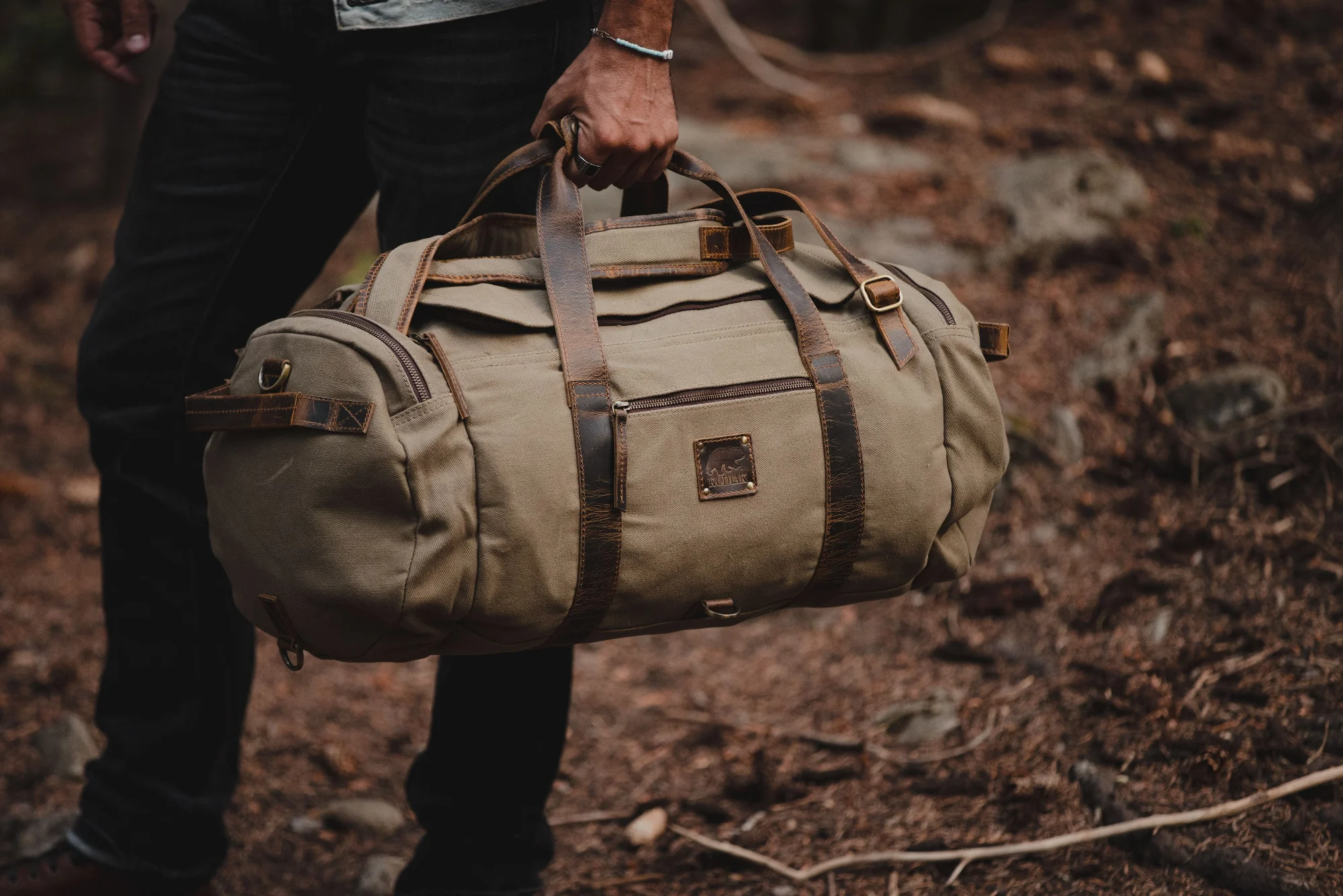 55L Nomad Canvas Duffel - Image 20