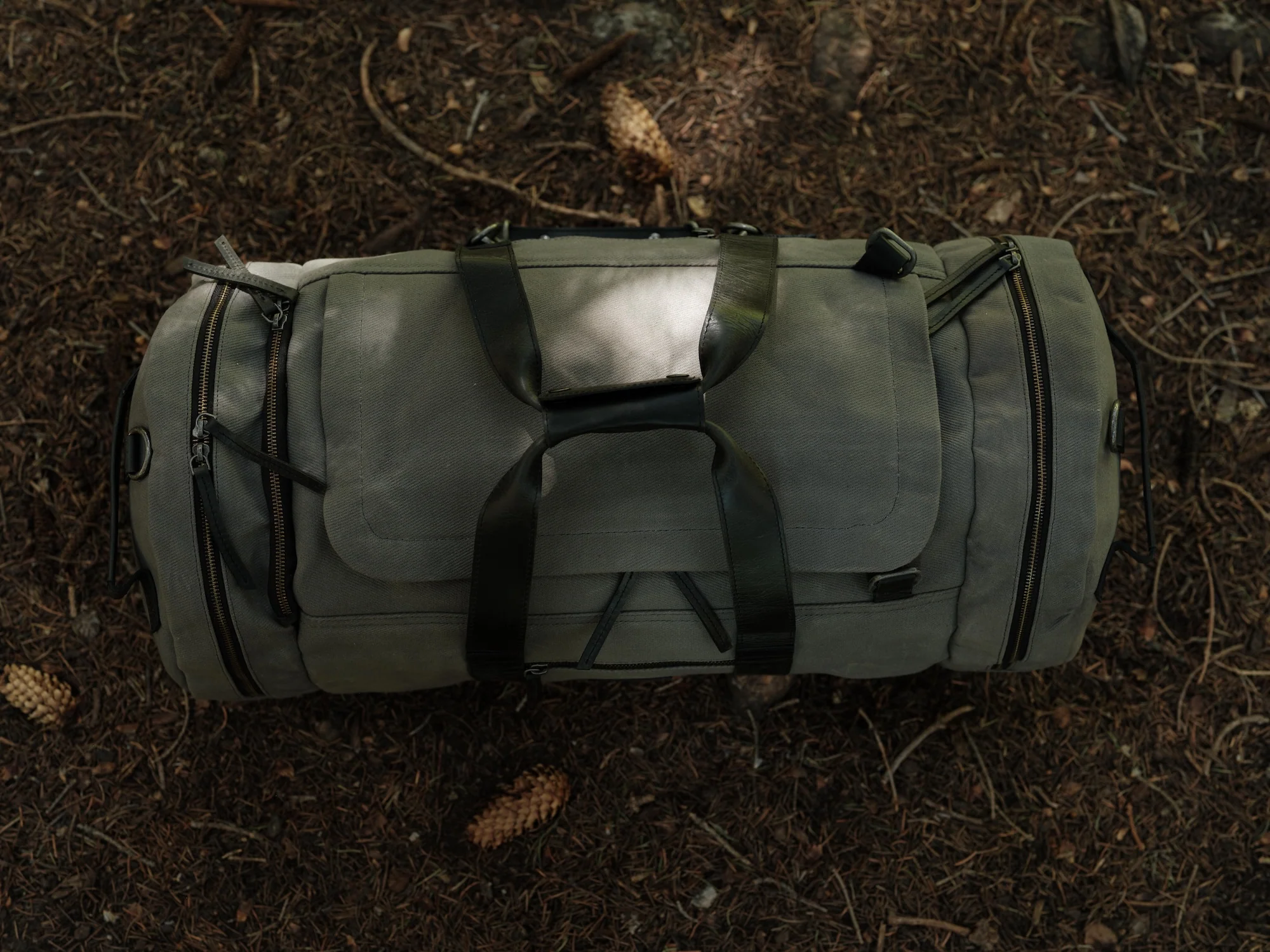 55L Nomad Canvas Duffel - Image 8