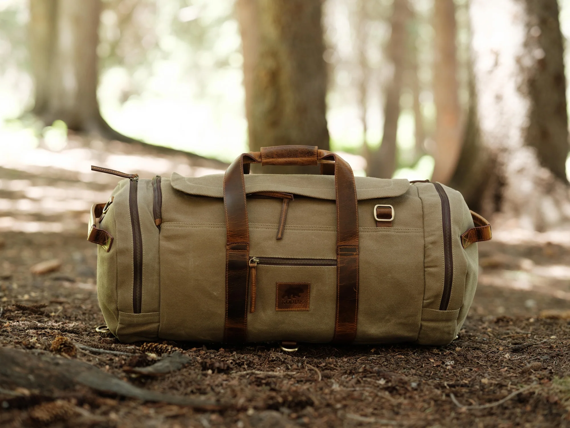 55L Nomad Canvas Duffel - Image 9