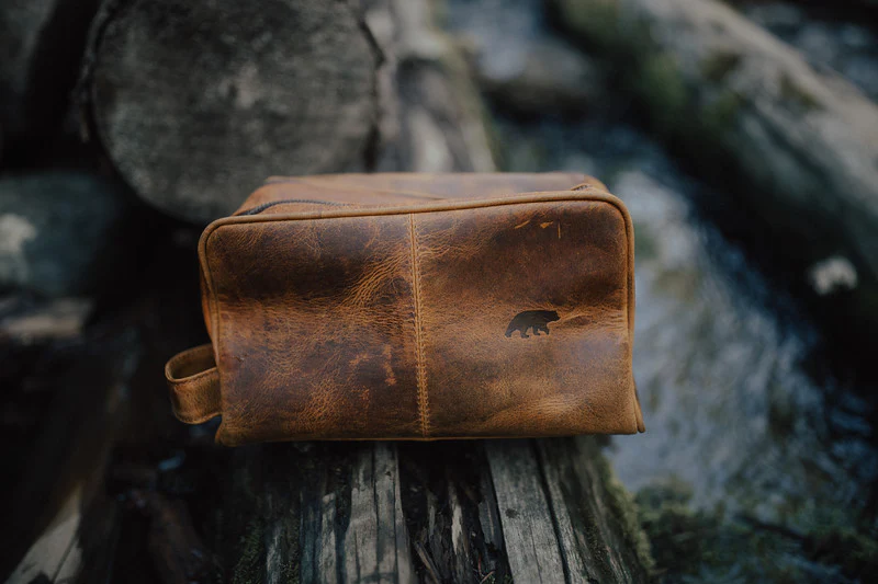 Buffalo Leather Dopp - LG - Image 3