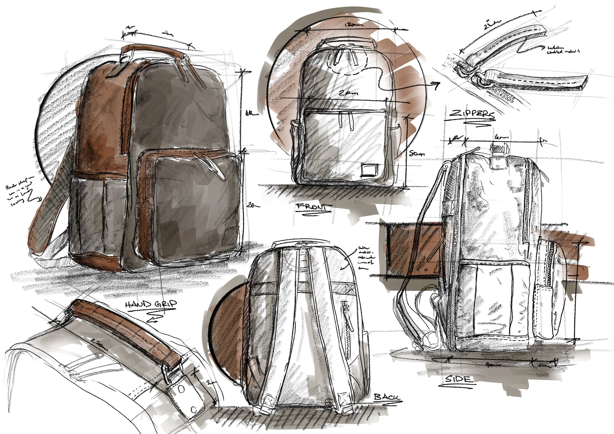 25L Traveler Canvas Backpack - Image 7