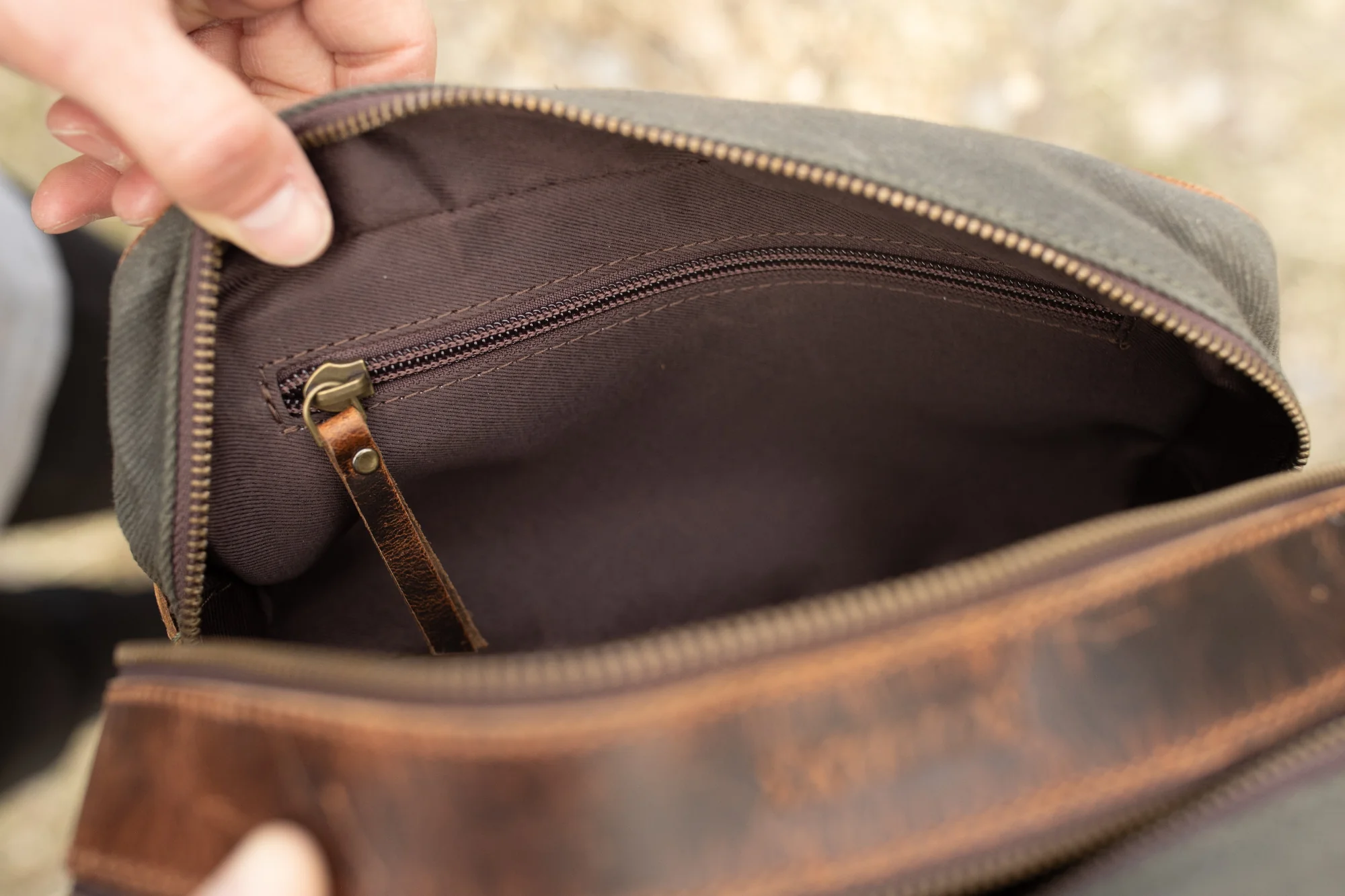 Canvas Dopp Bag - Image 6