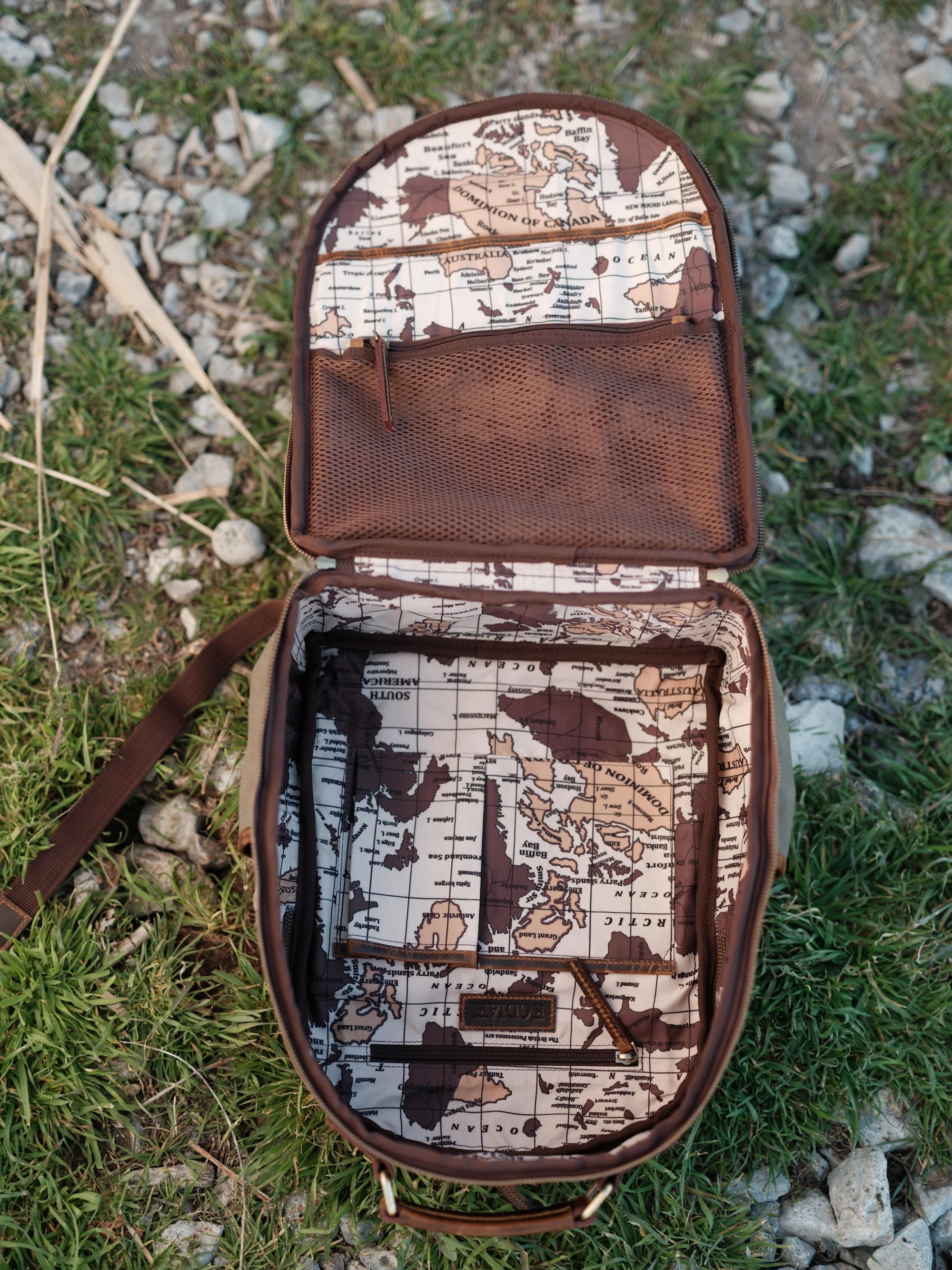 Day Traveler Canvas Backpack - Image 10
