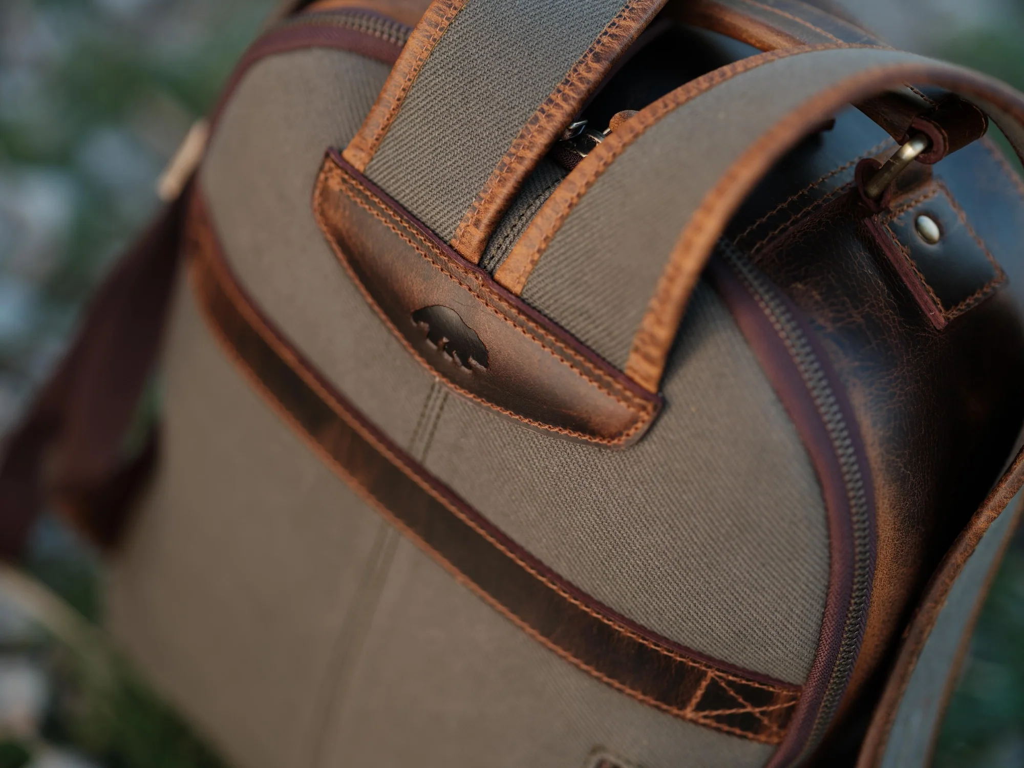Day Traveler Canvas Backpack - Image 11