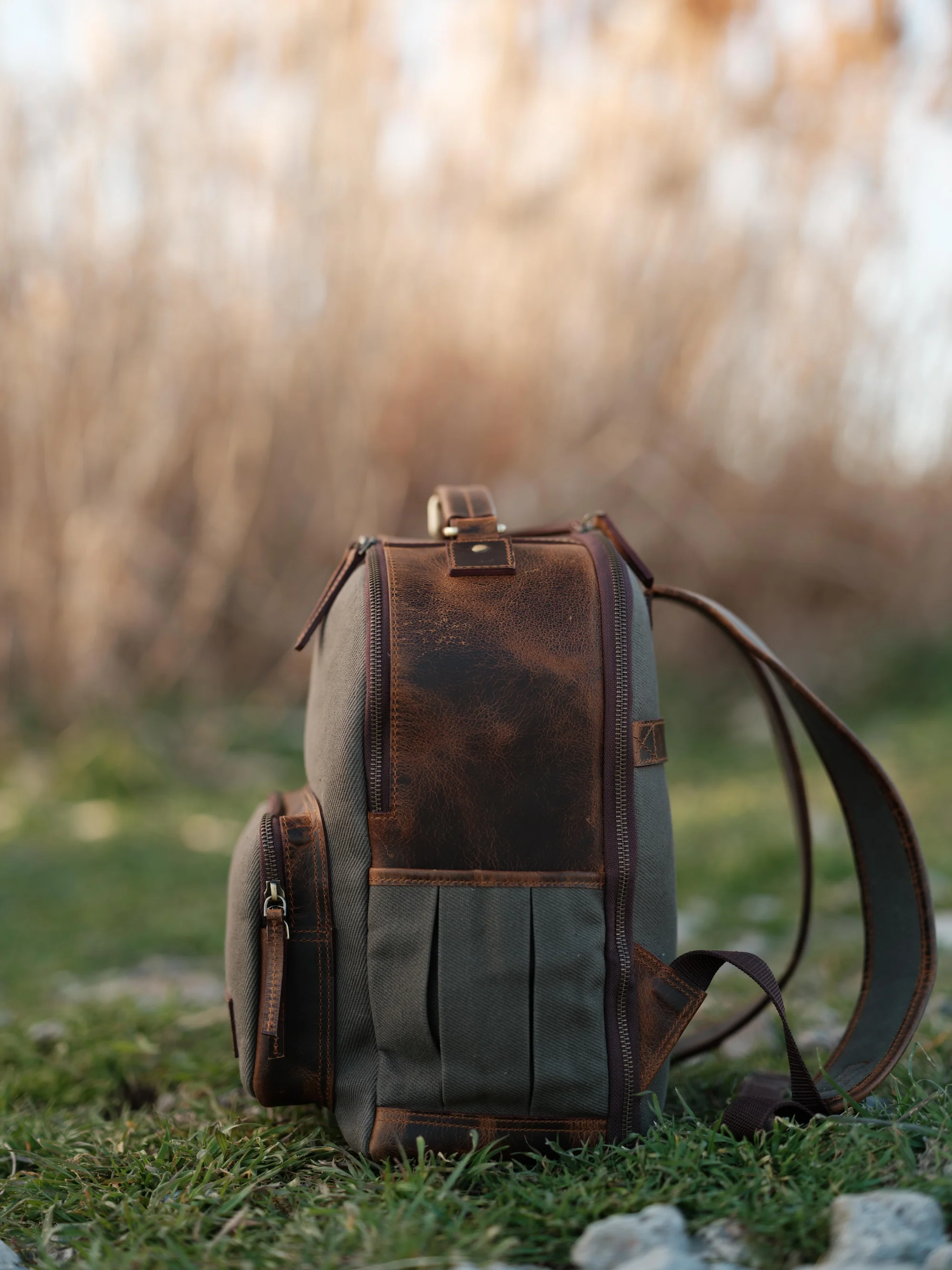 Day Traveler Canvas Backpack - Image 3
