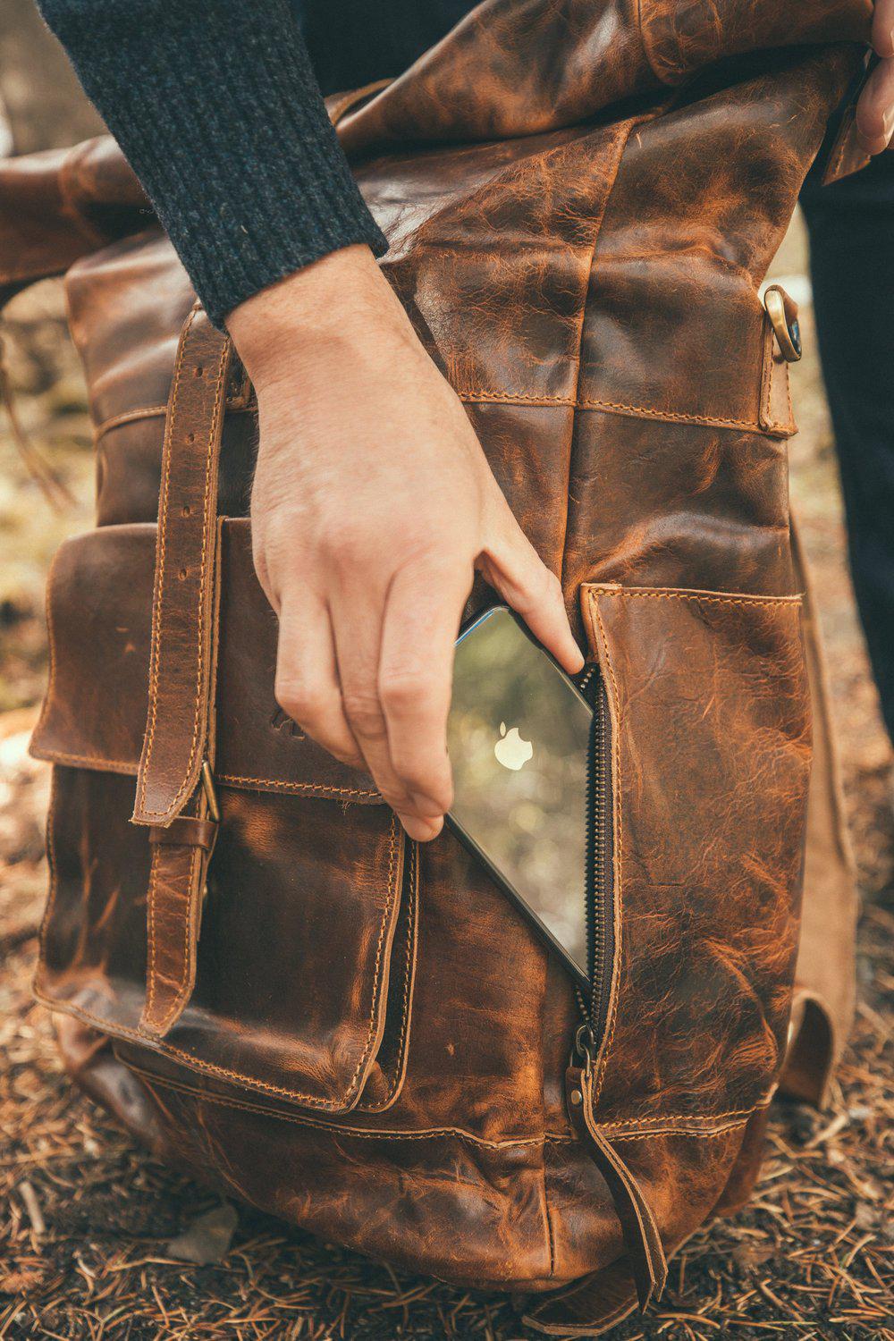 Kobuk Leather Backpack - Image 13