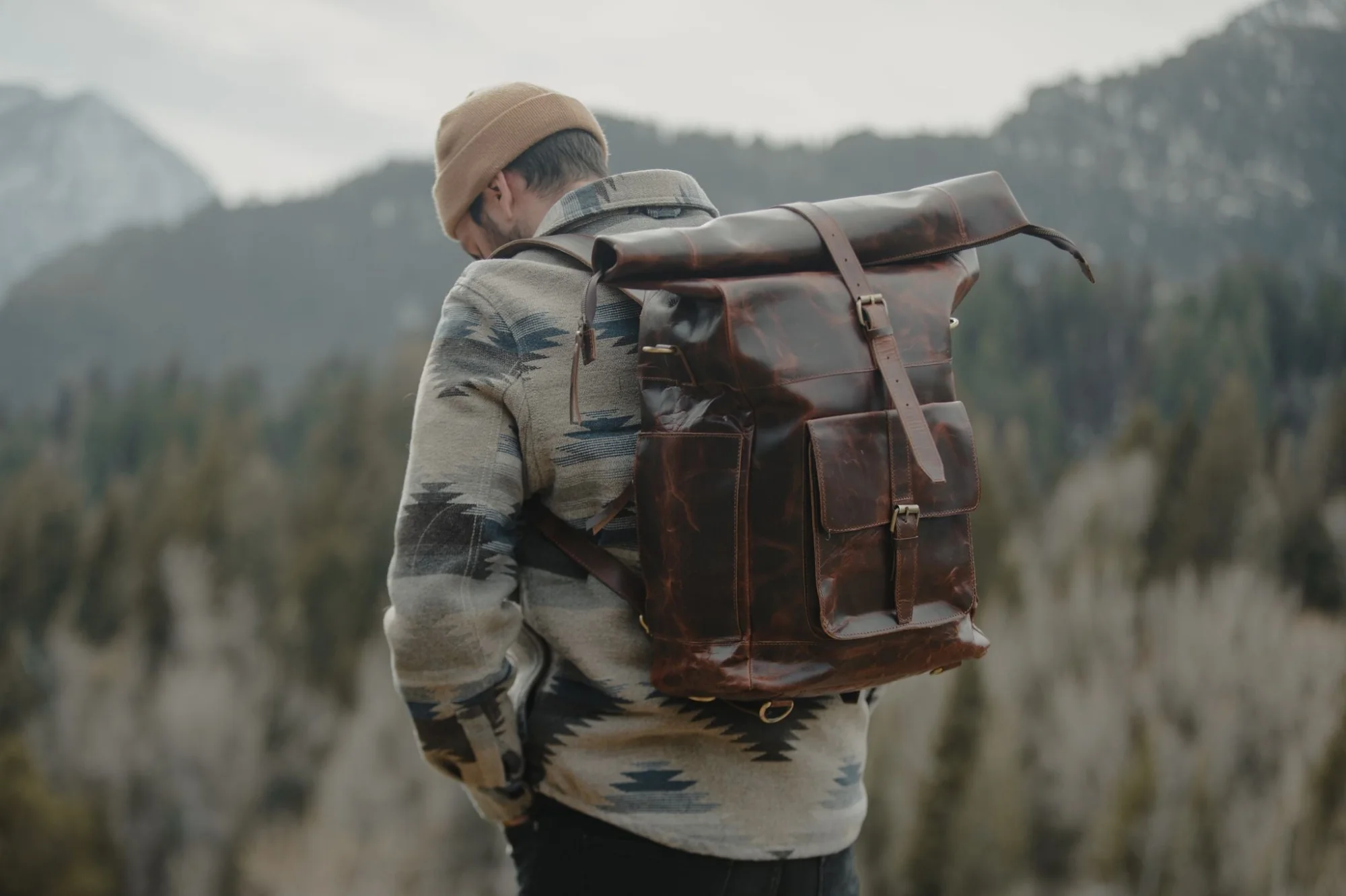Kobuk Leather Backpack - Image 3