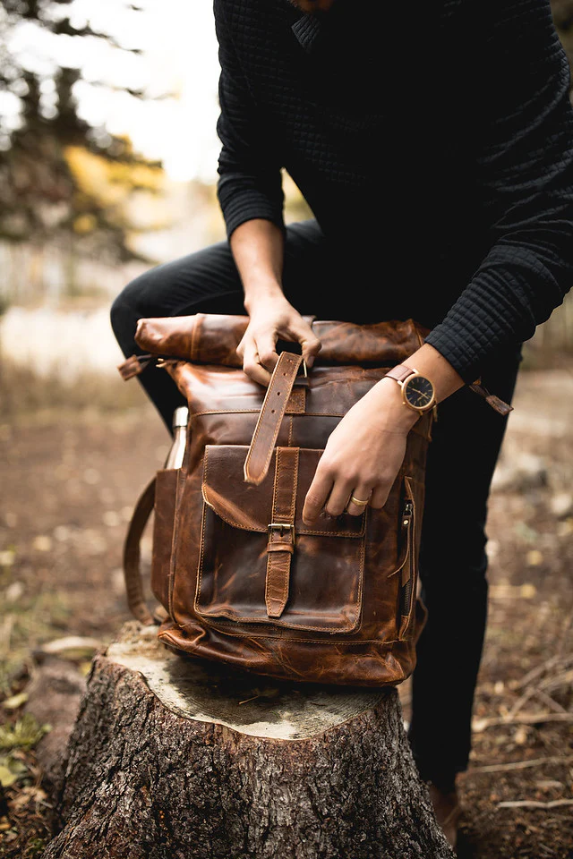 Kobuk Leather Backpack - Image 4