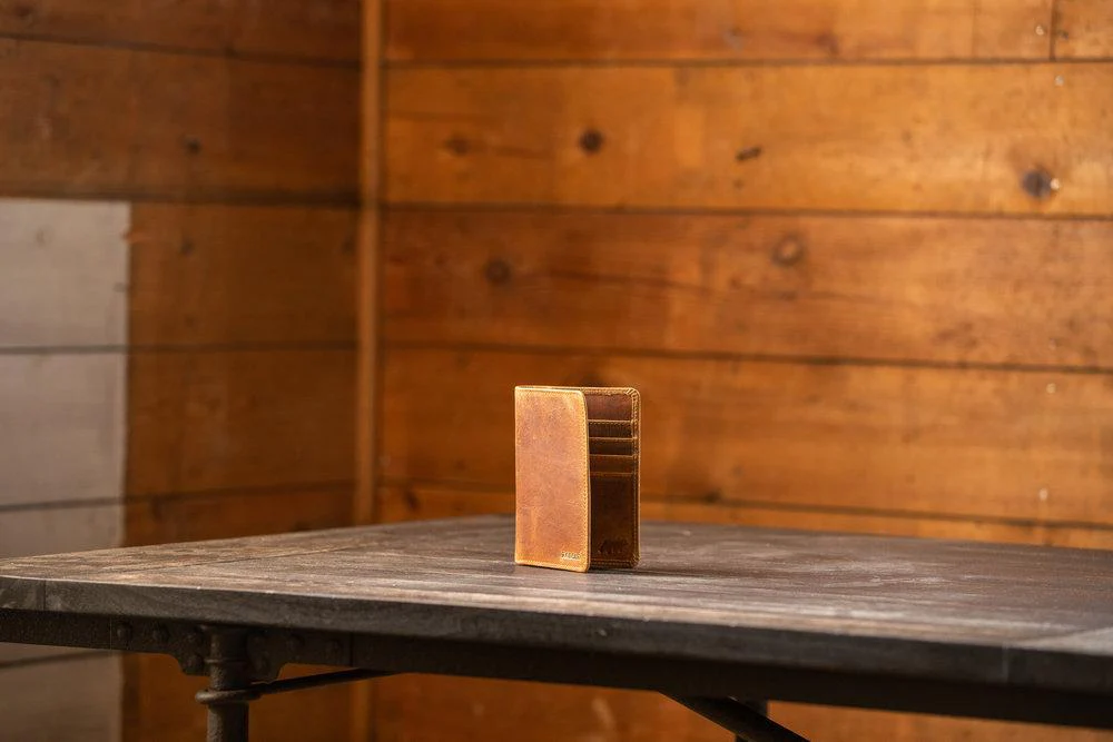 Buffalo Leather Passport Wallet - Image 4