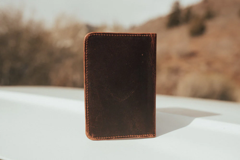 Buffalo Leather Passport Wallet - Image 8