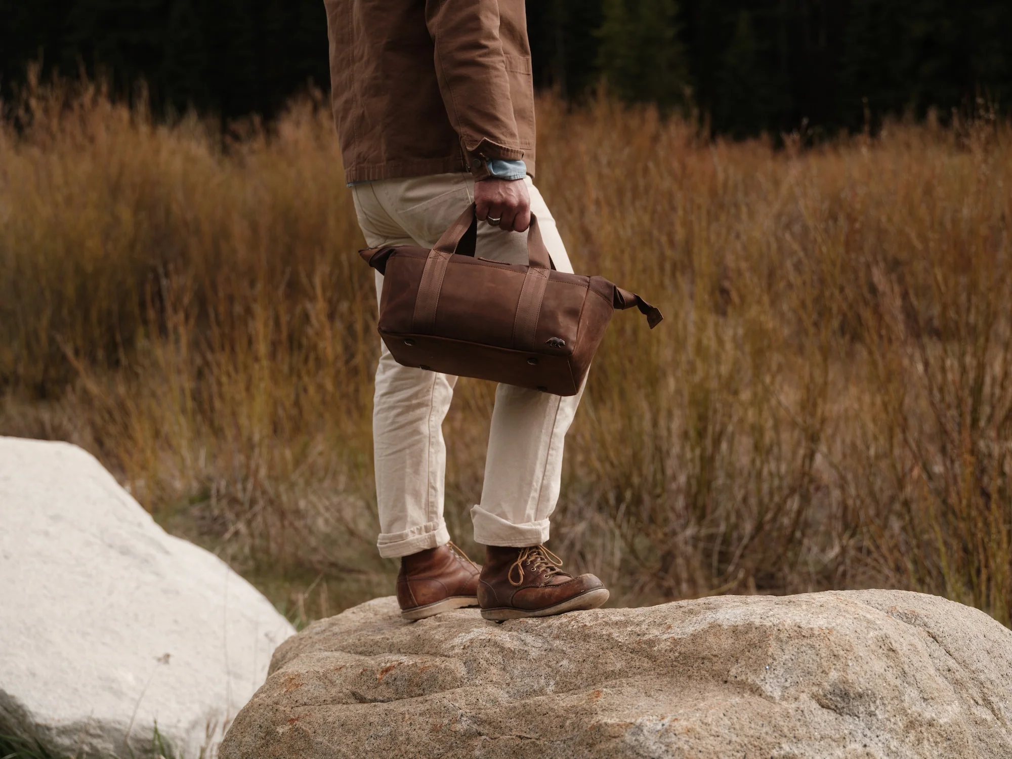 Leather Utility Tool Bag - Image 2