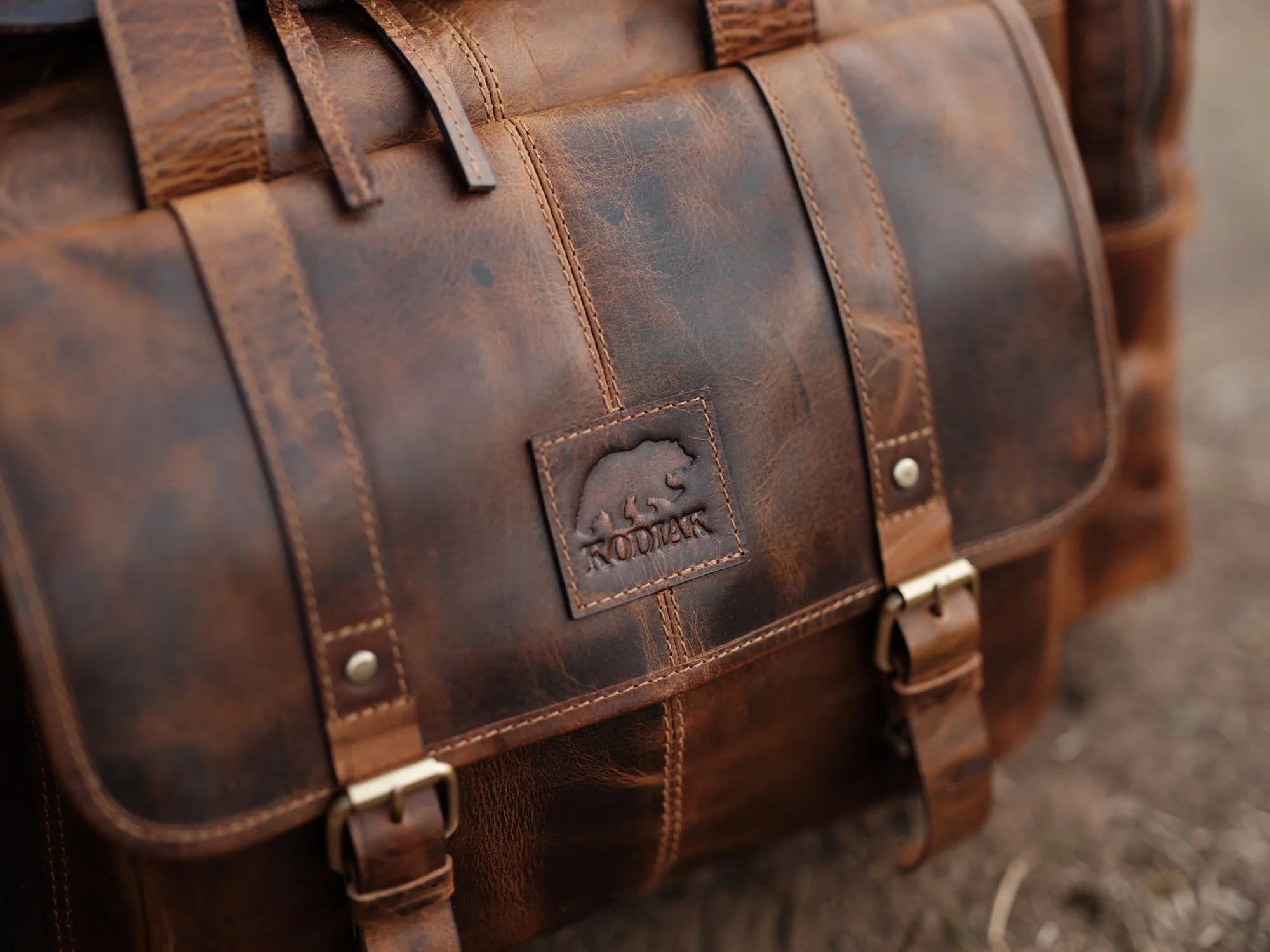 Leather Wasatch Duffel - Image 10