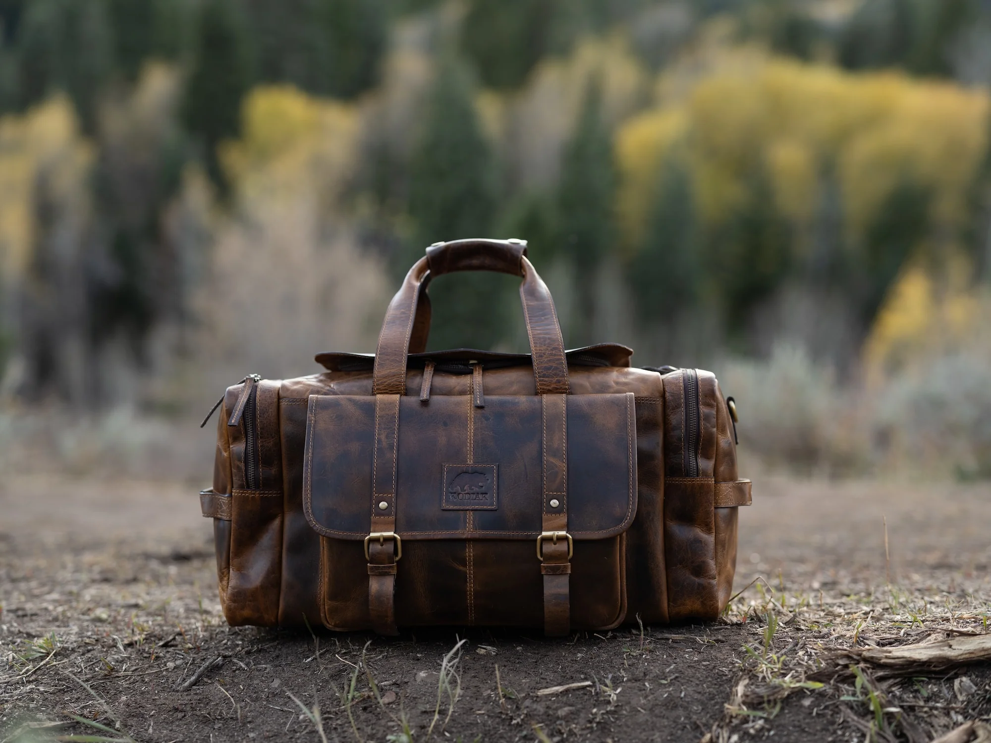 Leather Wasatch Duffel - Image 2