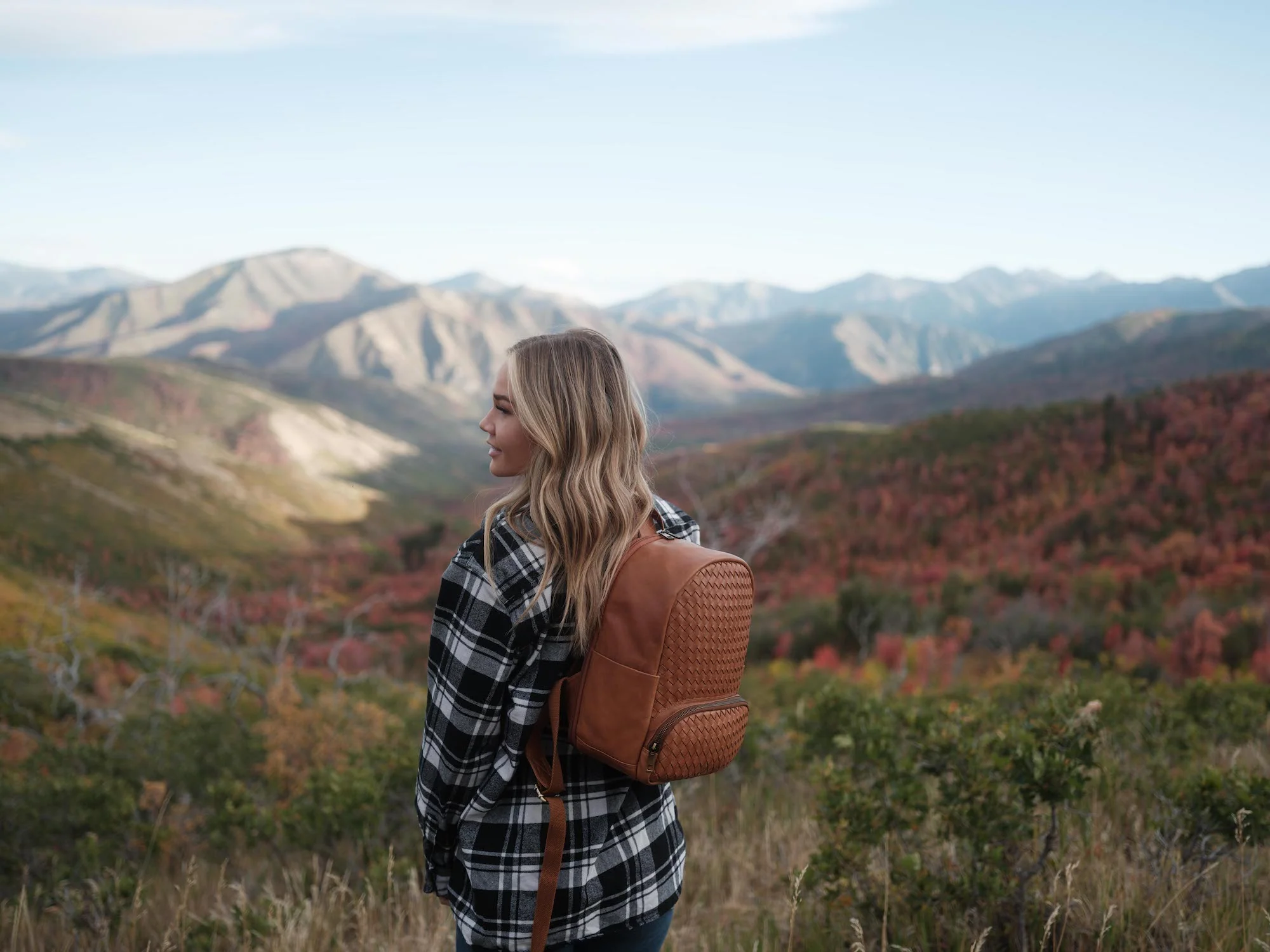Mini Woven Backpack - Image 5