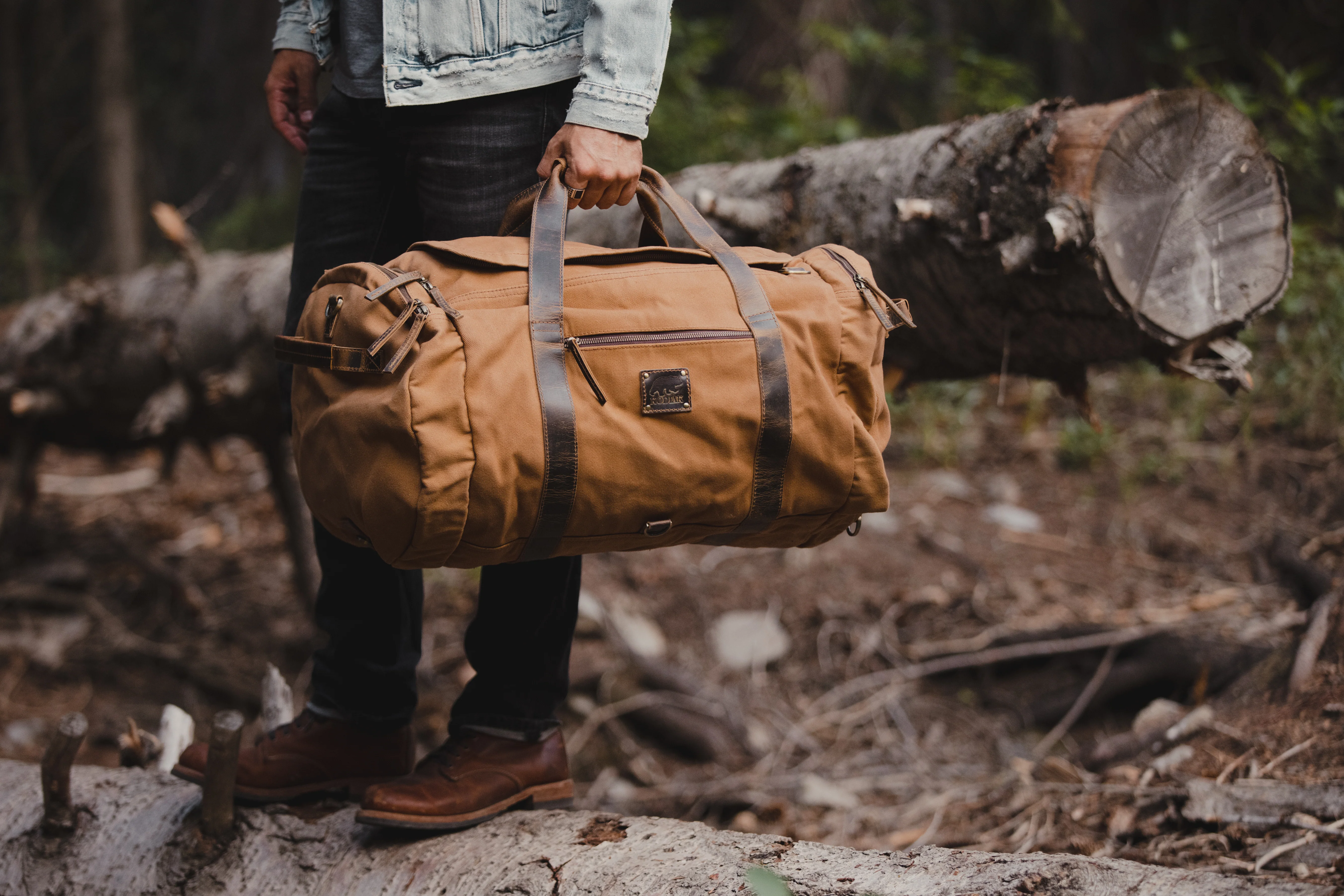 85L Nomad Canvas Duffel - Image 8