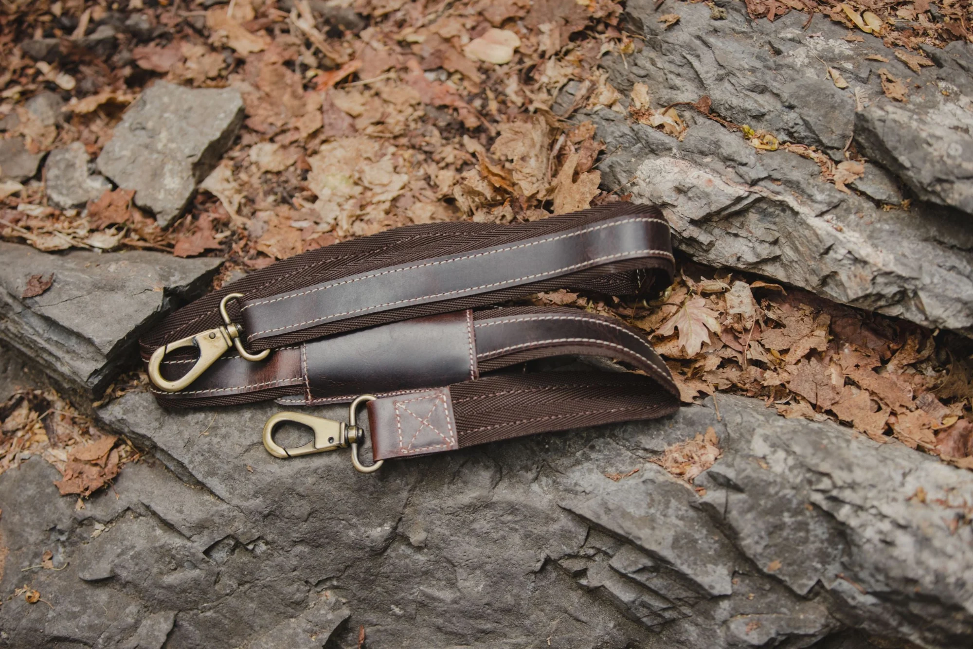 Replacement Shoulder Strap - White Stitching - Image 2