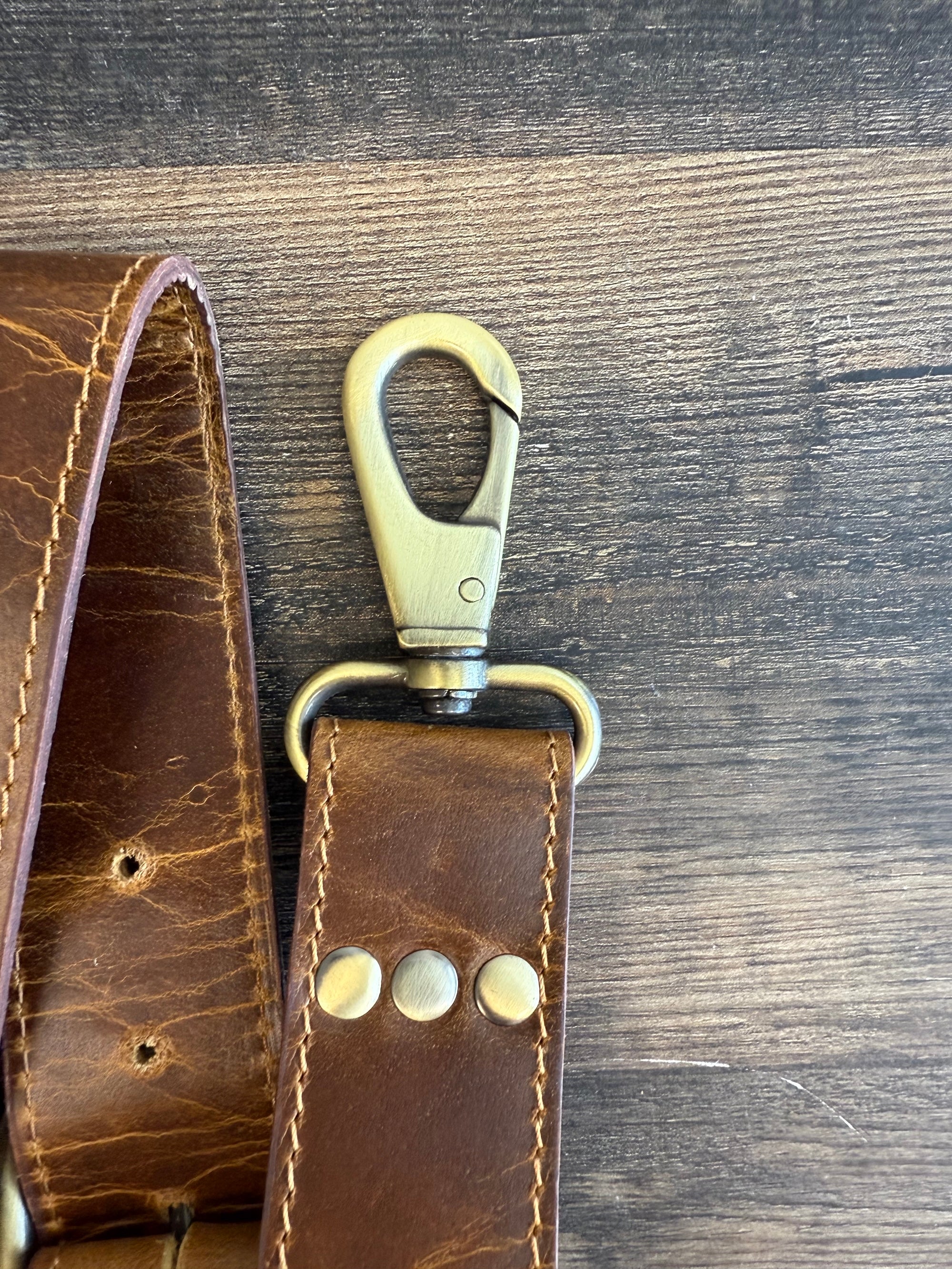Replacement Shoulder Strap - Full Leather - Image 2