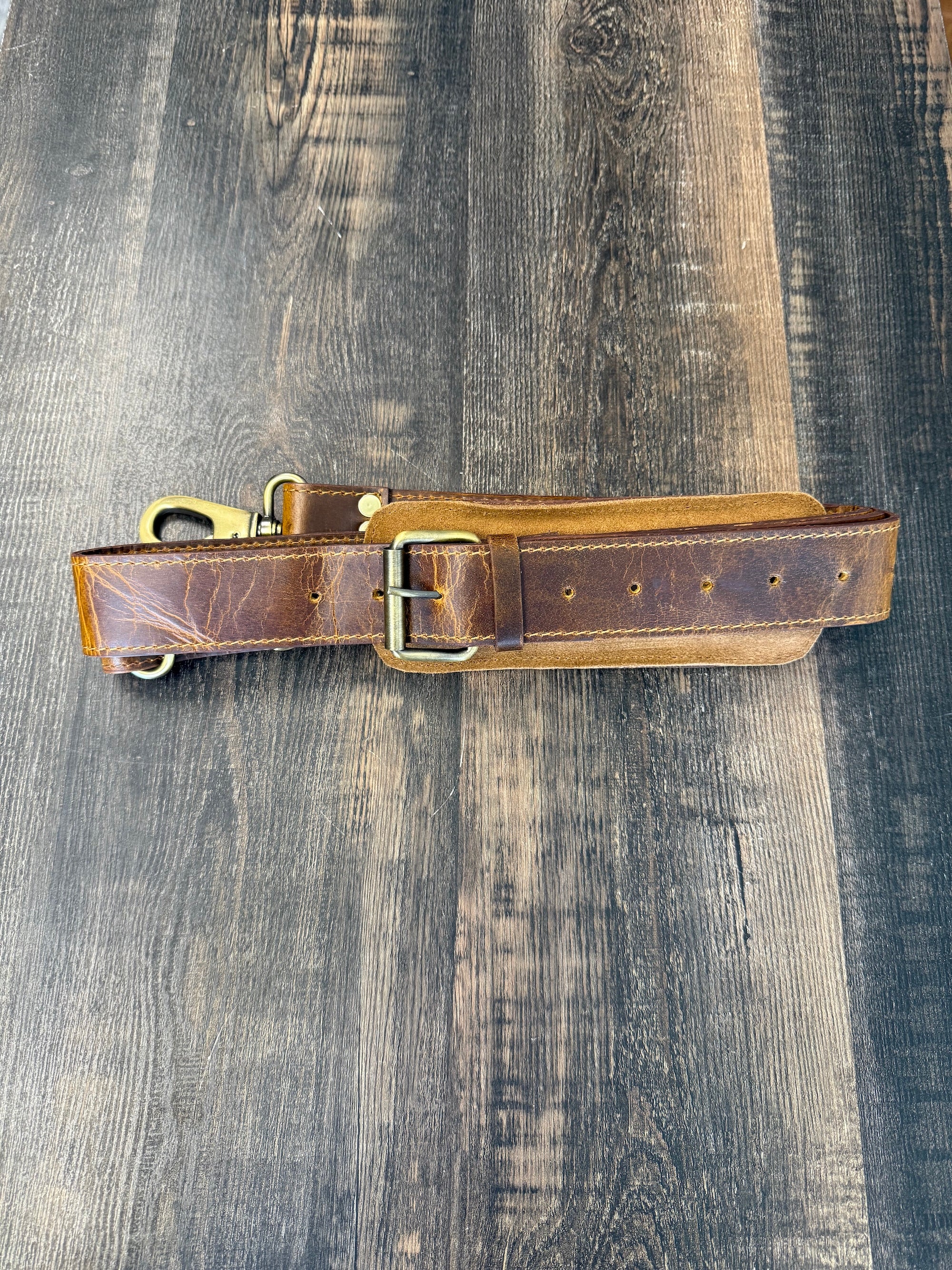 Replacement Shoulder Strap - Full Leather - Image 3