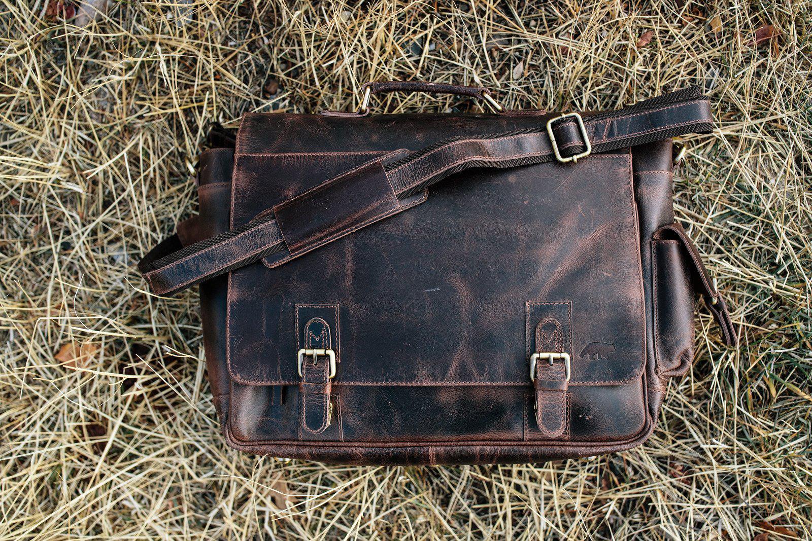 Sitka Leather Messenger - Image 9